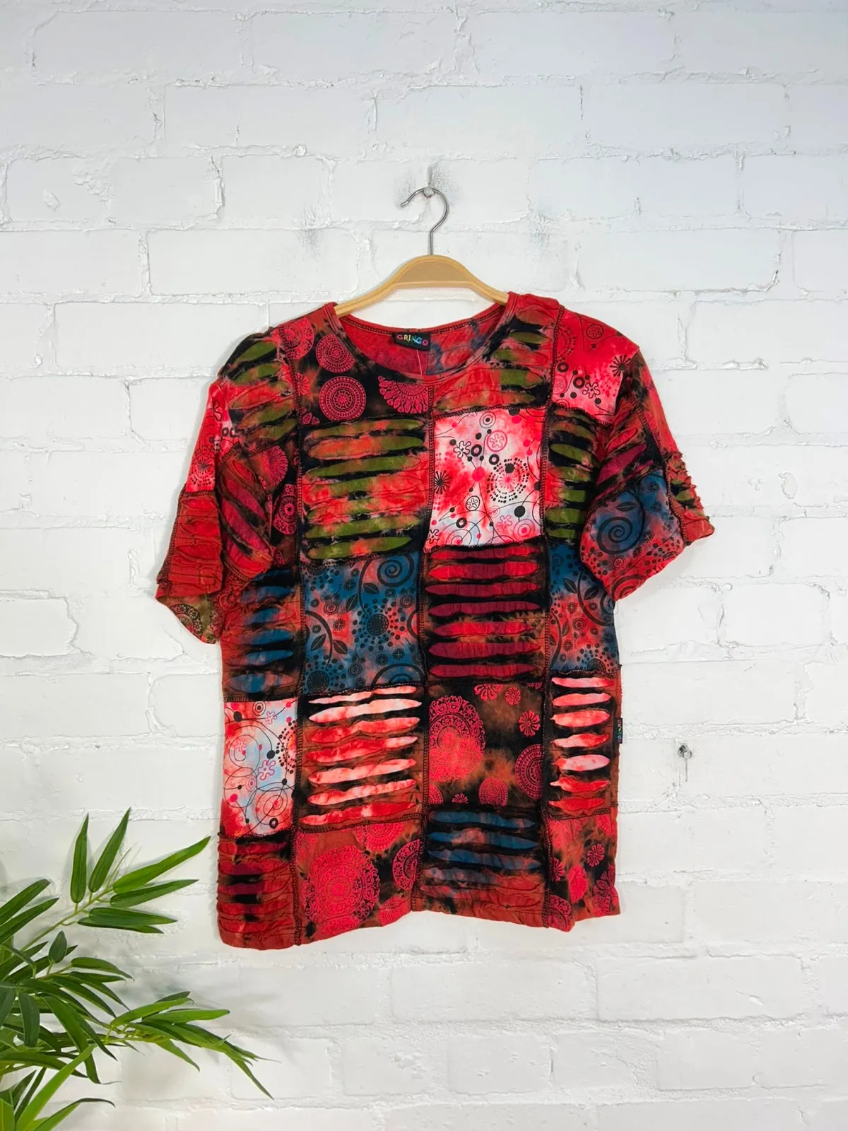 Patch & Slash Short Sleeve T-Shirt