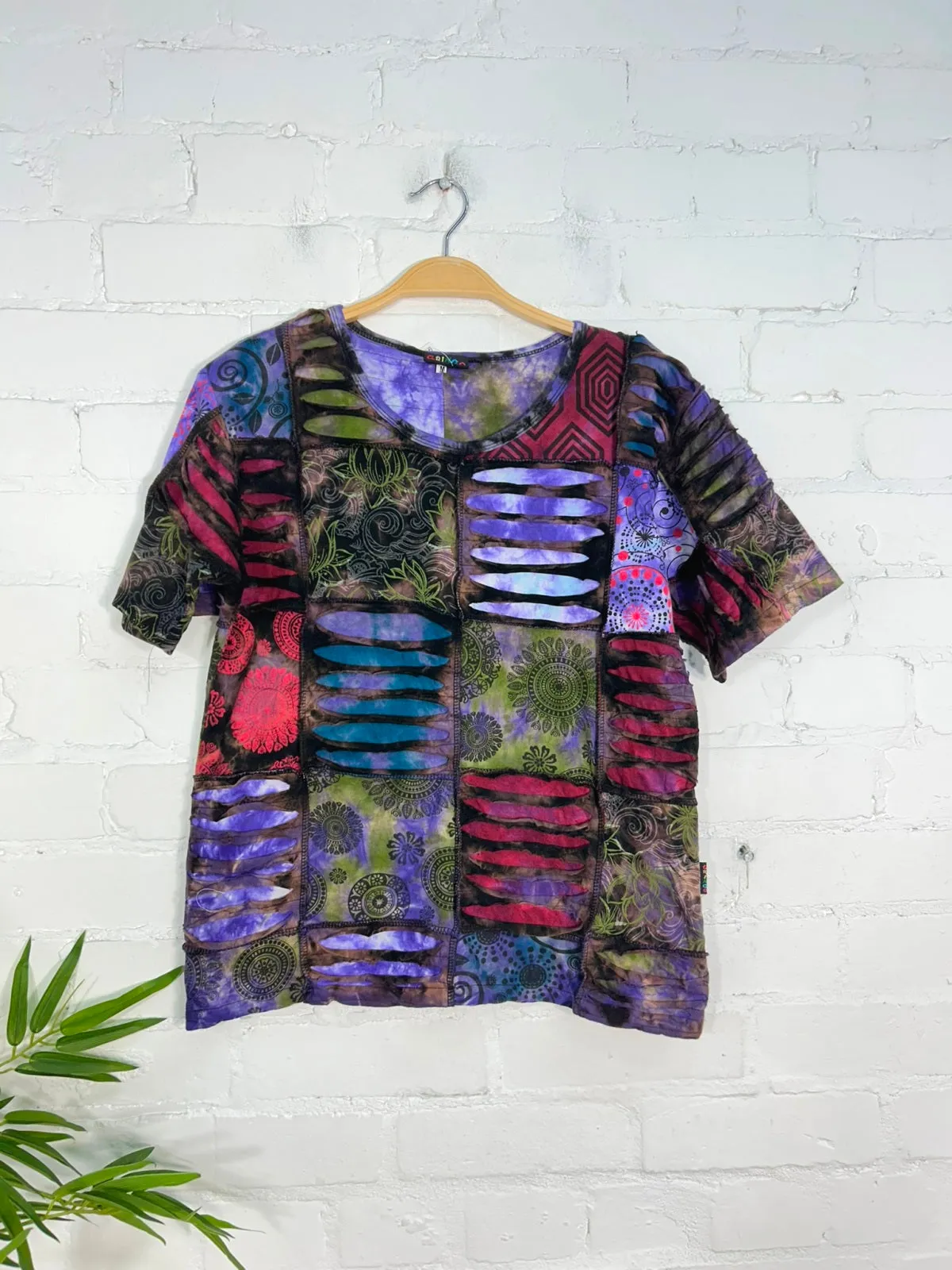 Patch & Slash Short Sleeve T-Shirt
