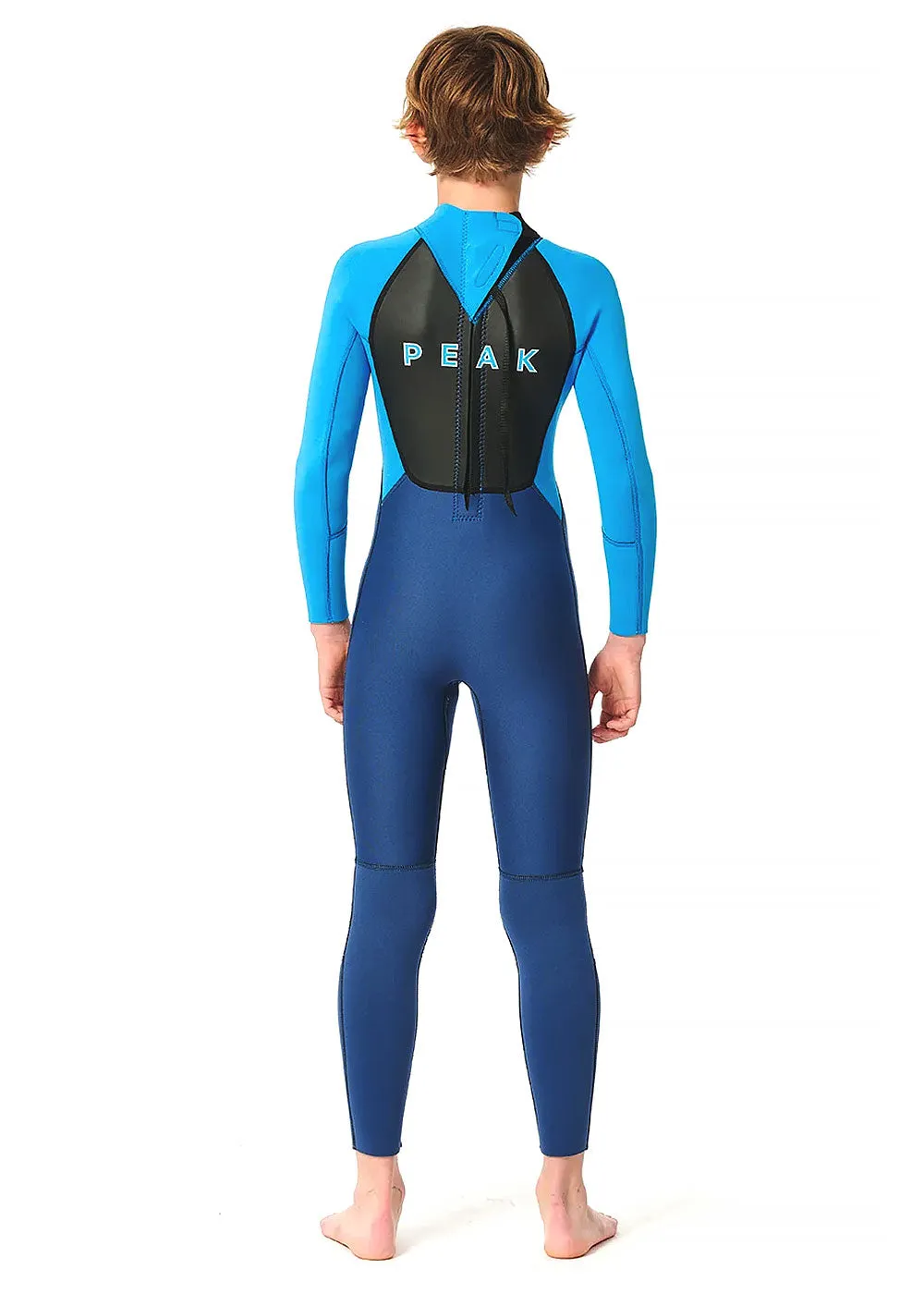 Peak Junior Energy 4/3mm GB Back Zip Steamer Wetsuit