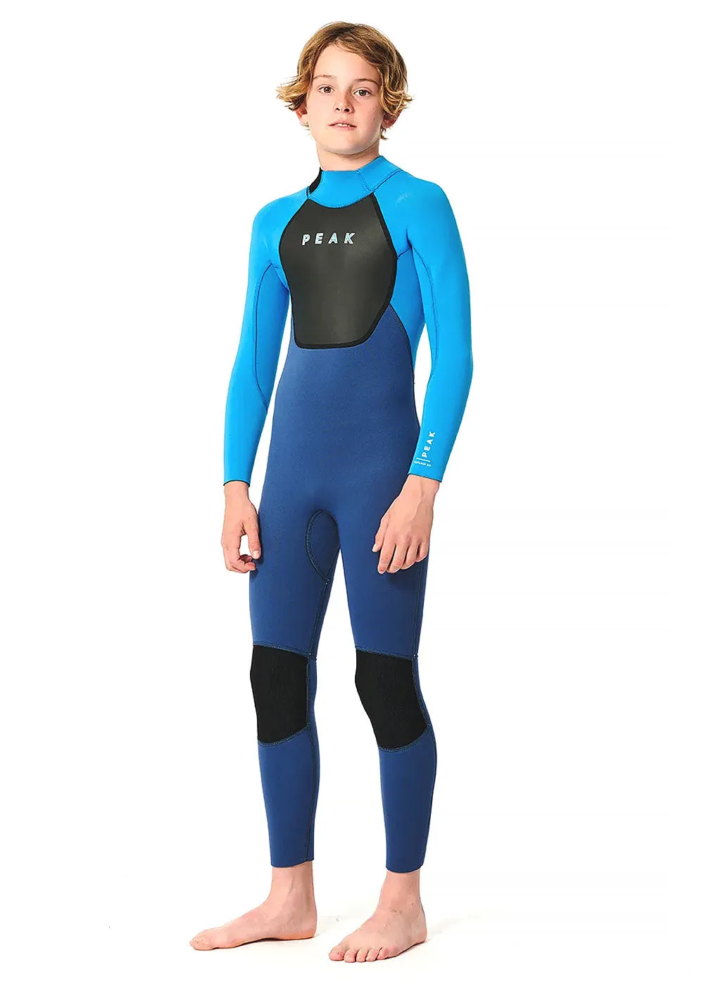 Peak Junior Energy 4/3mm GB Back Zip Steamer Wetsuit