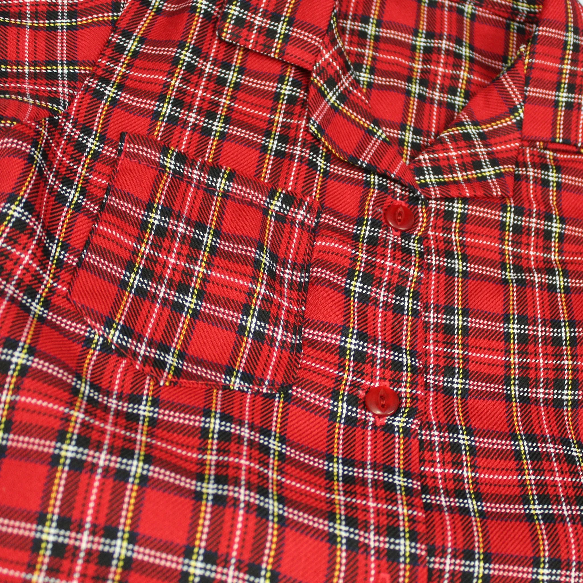 Personalised Tartan Christmas Pyjamas
