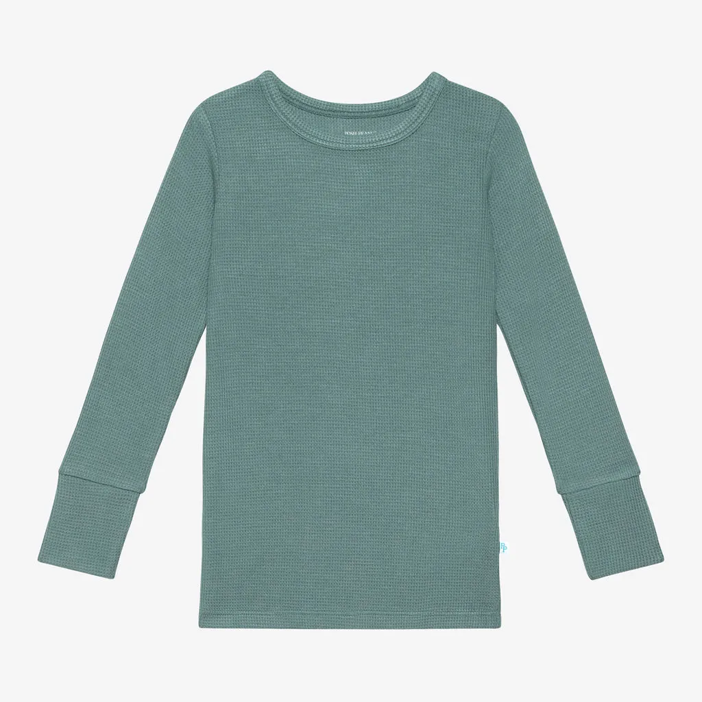 Posh Peanut Arctic Waffle L/S Basic Loungewear