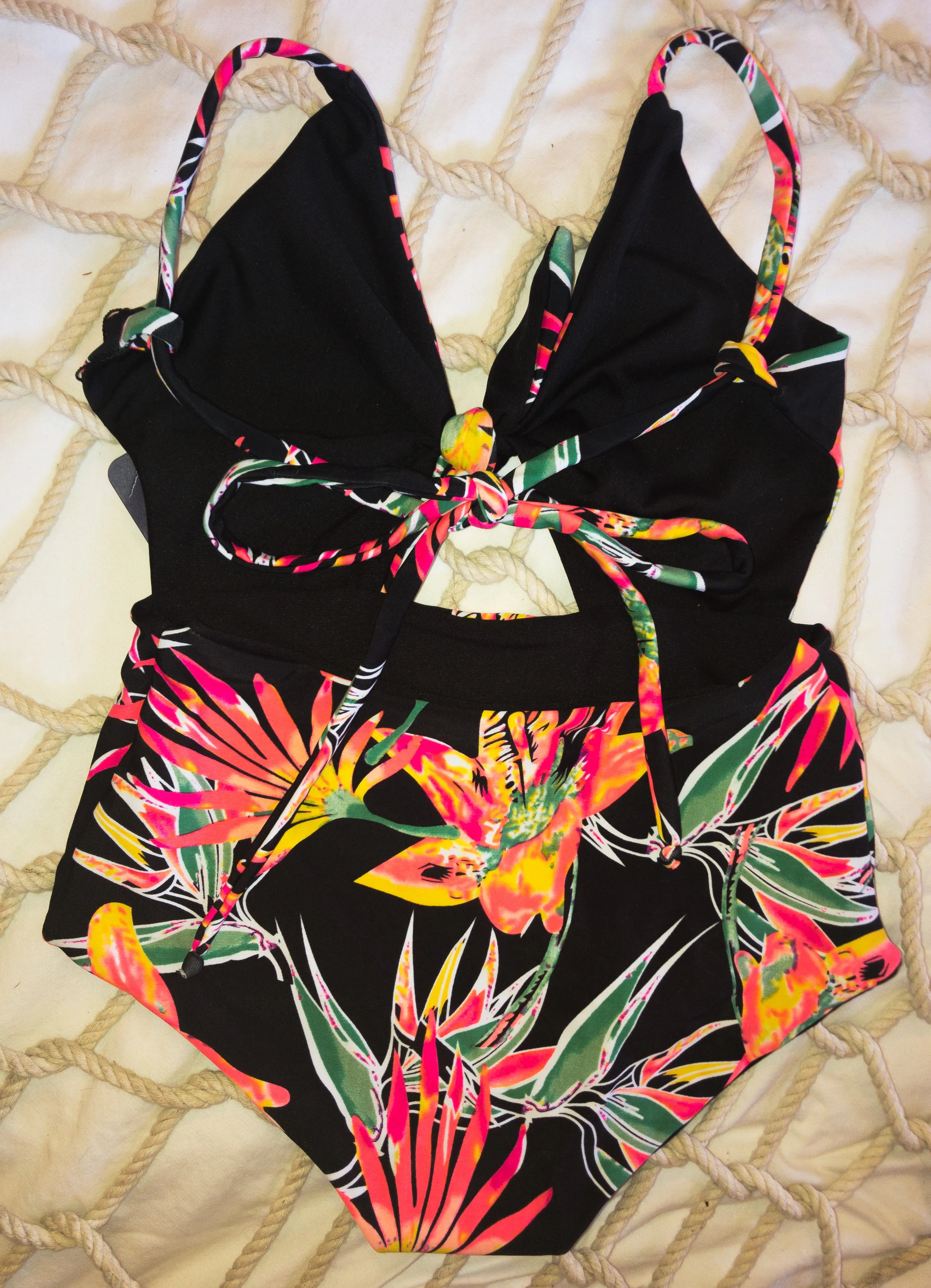 Pre-Made Keiki Girl Kassandra Monokini (Age 5-7)