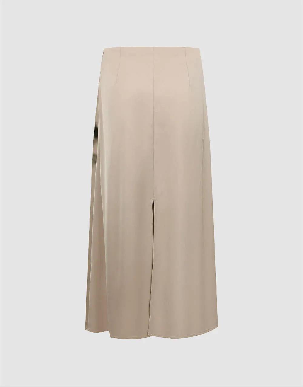 Printed Midi A-Line Skirt