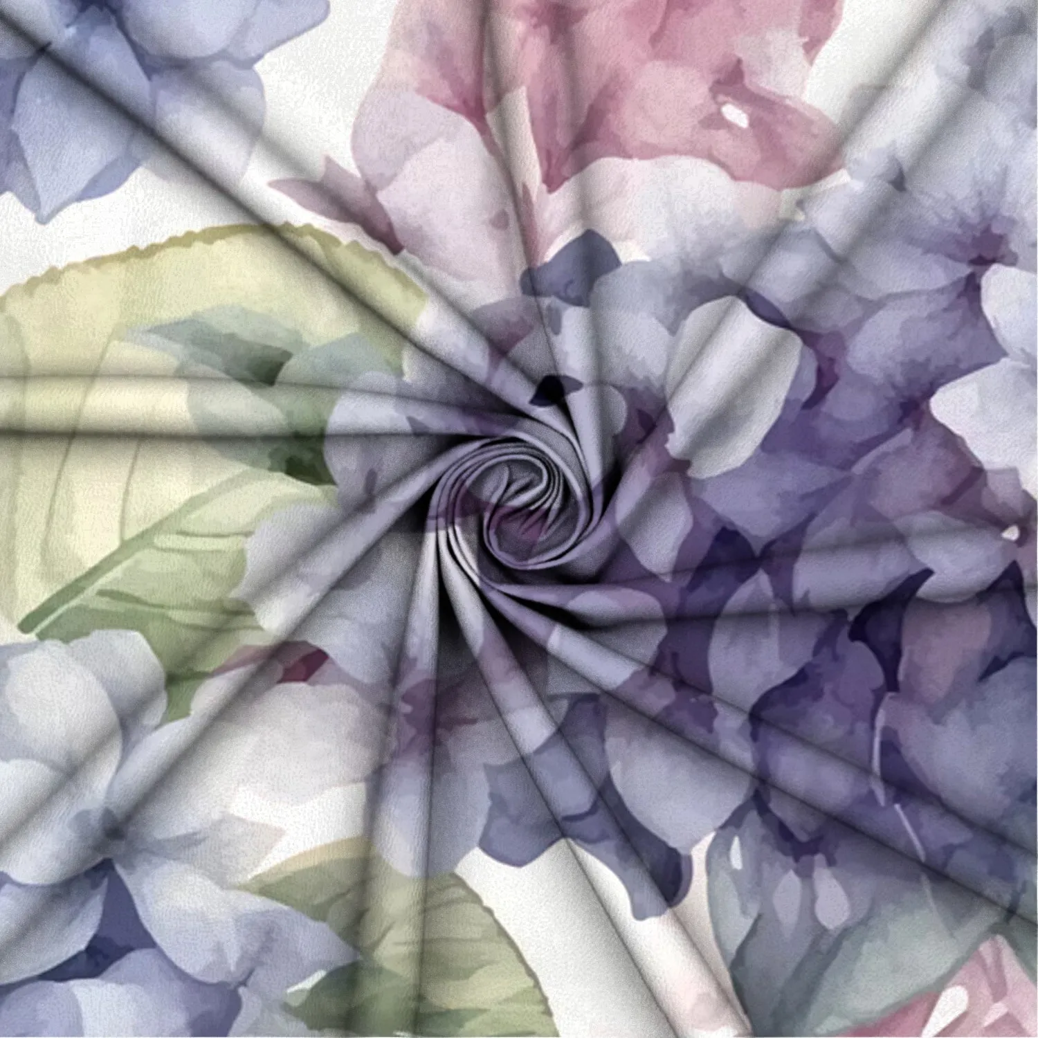 Printed Mini Matt Hydrangeas