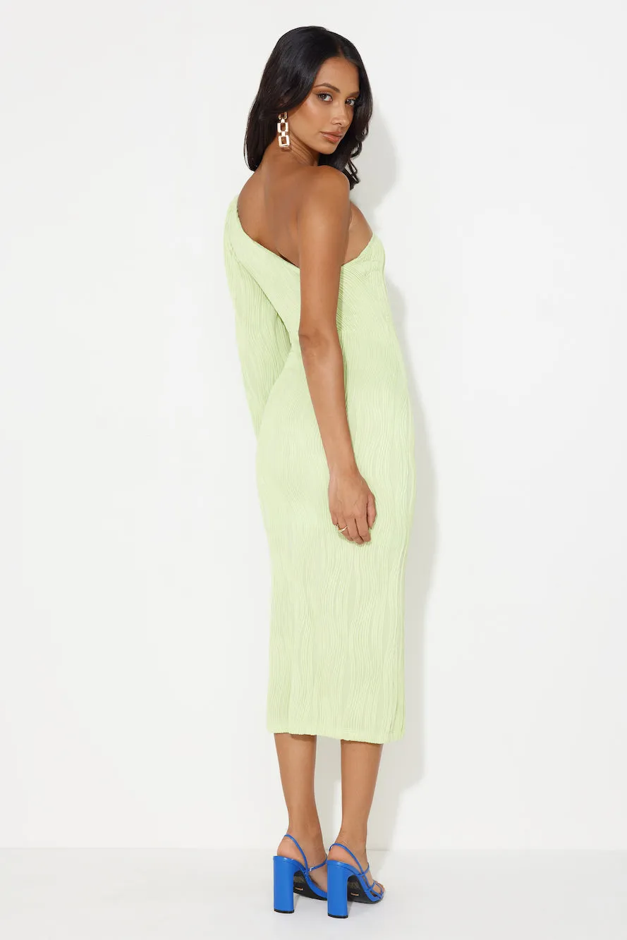 Ready To Join Midi Dress Green