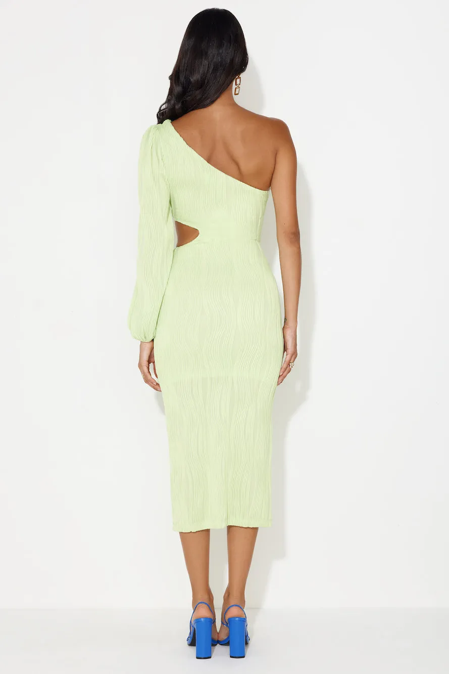Ready To Join Midi Dress Green