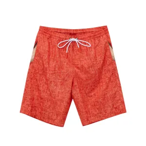 Red Polyester Swimwear