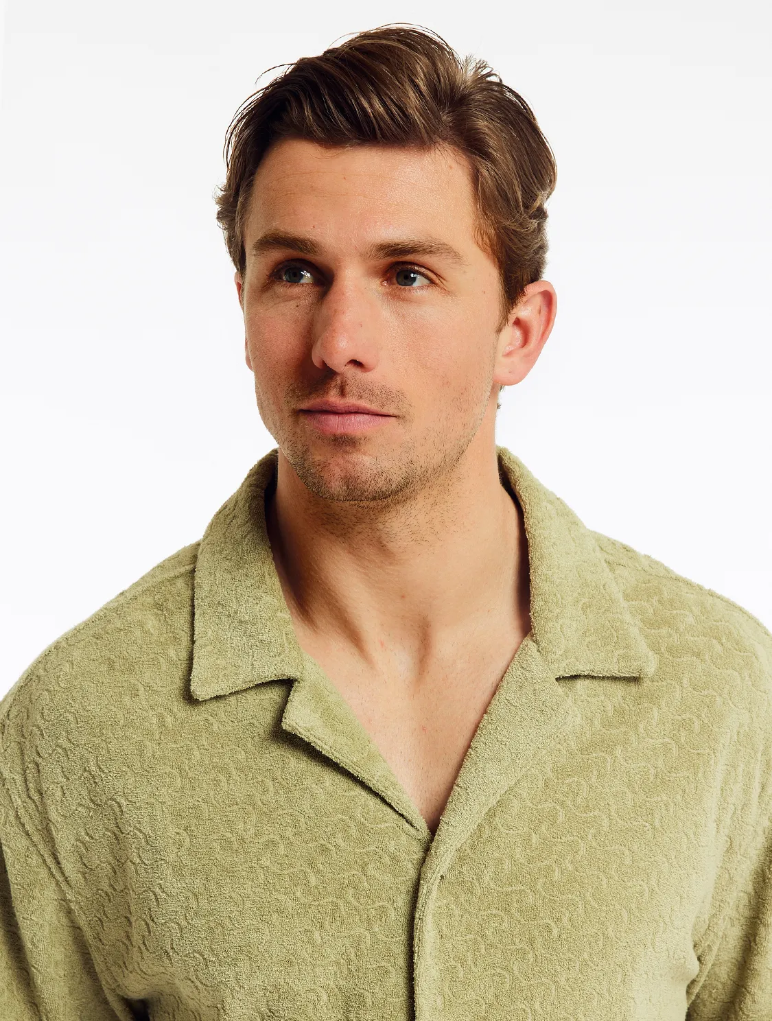 ROBERTO TERRY COTTON SHIRT