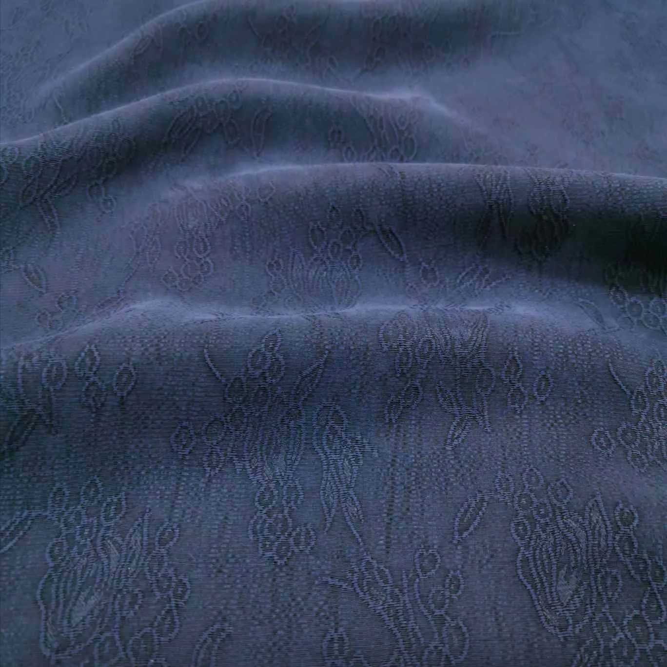 Rococo Sand Washed Cupro , French Navy