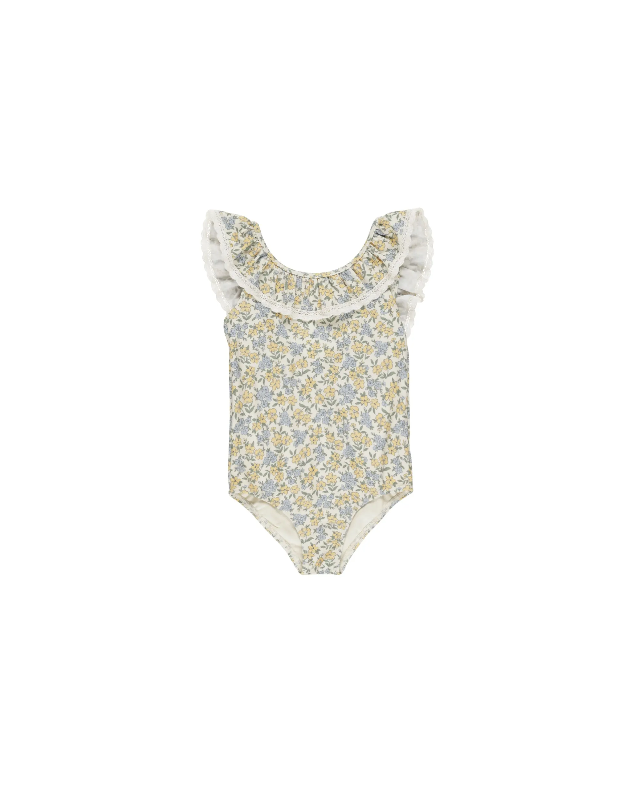 Rylee   Cru Margaret One-Piece – Bloom Print on Ivory | UPF 50  Sun Protection | Rylee   Cru Canada