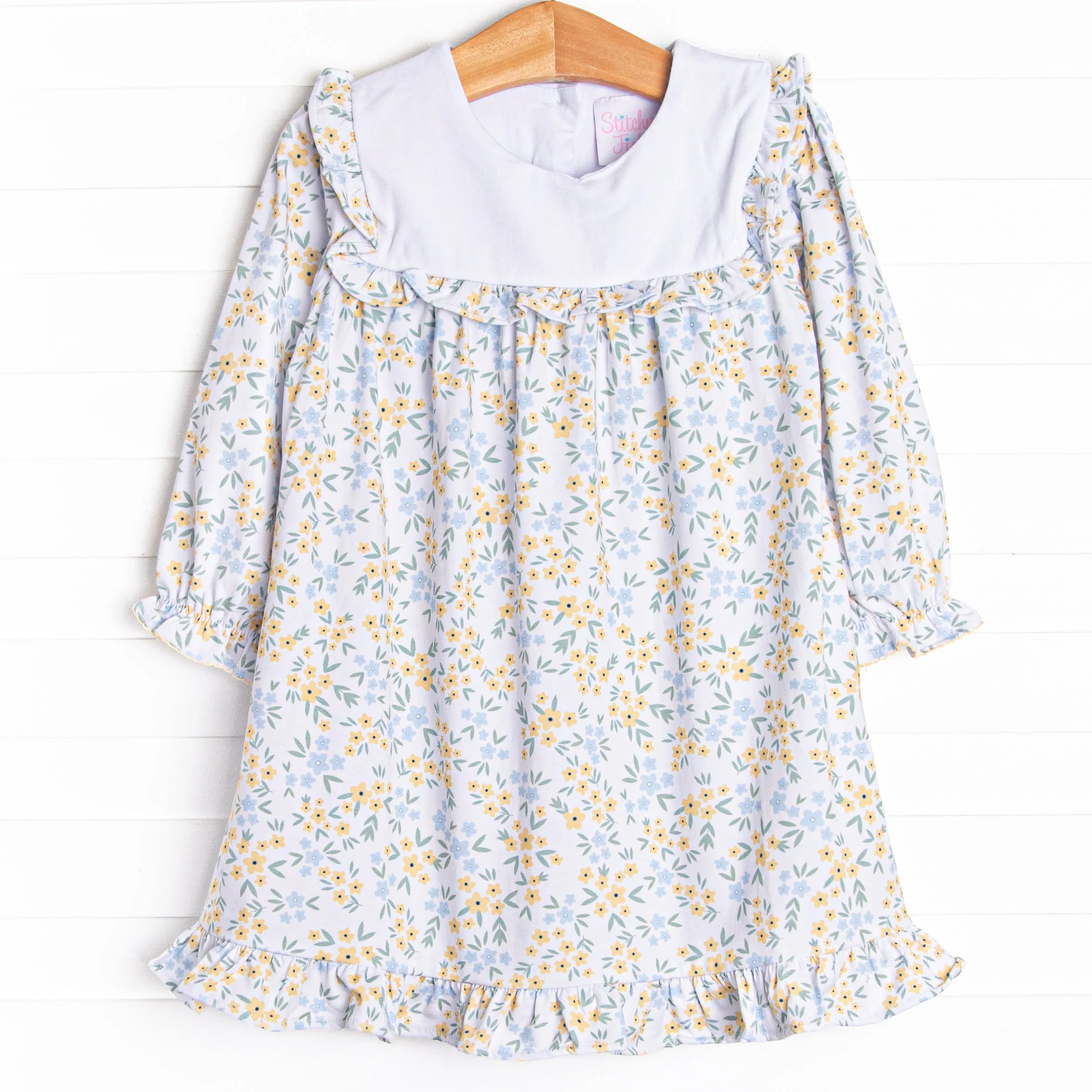 Sage Seasons in the Sun Dress, Yellow