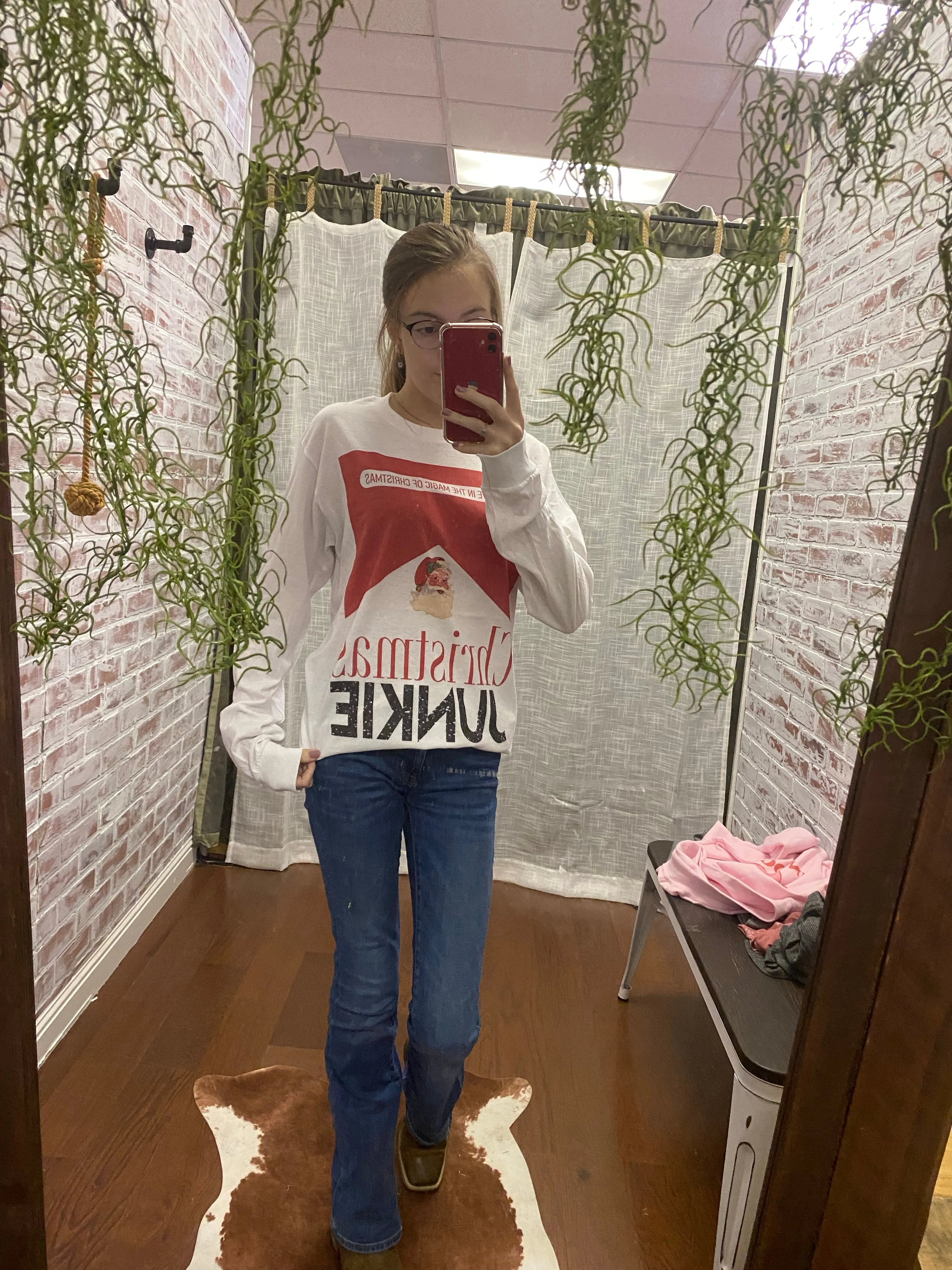 Santa Junkie Tee (Long Sleeve)