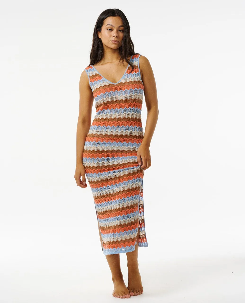Santorini Sun Crochet Dress