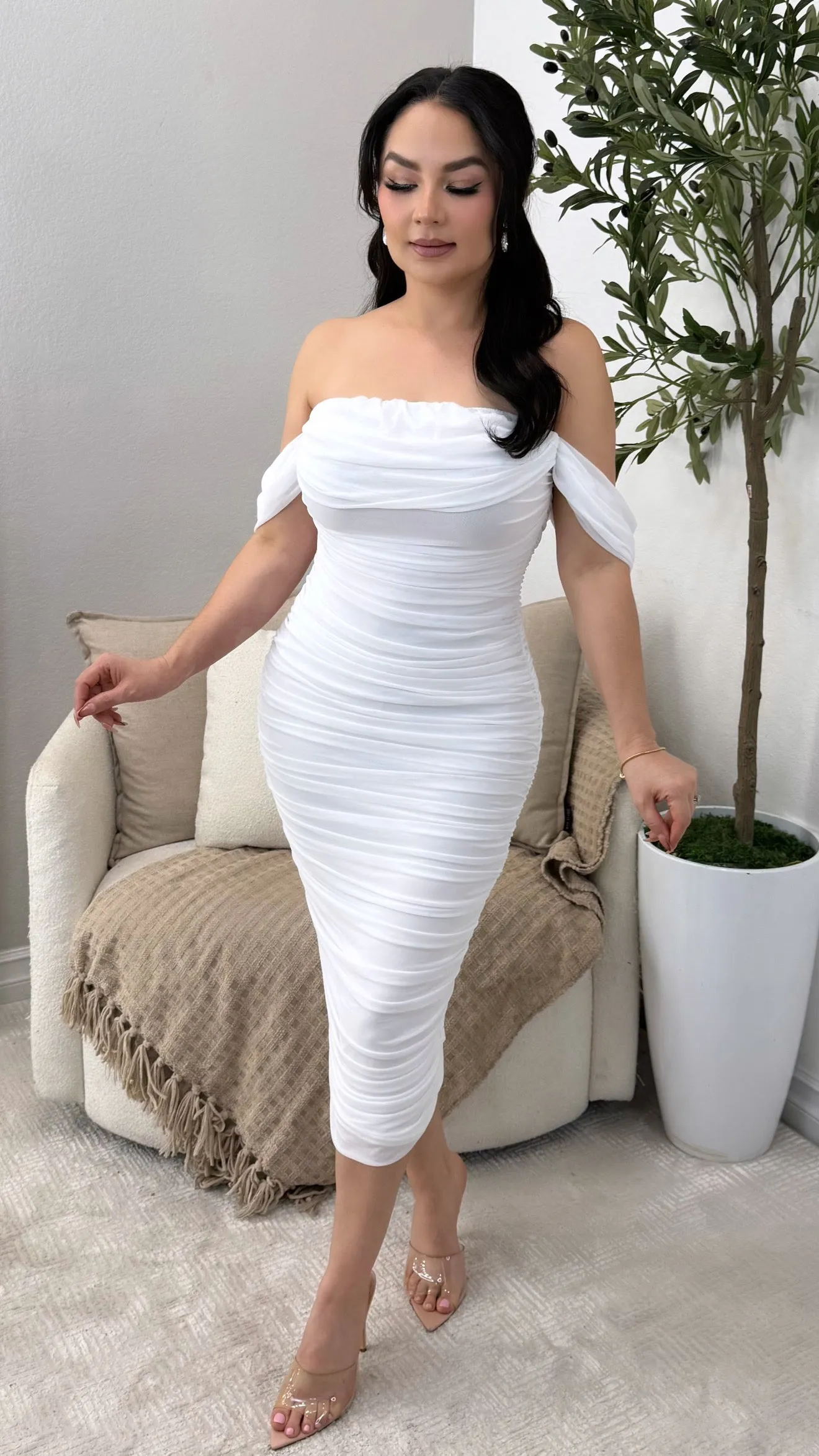 SASHA WHITE DRESS