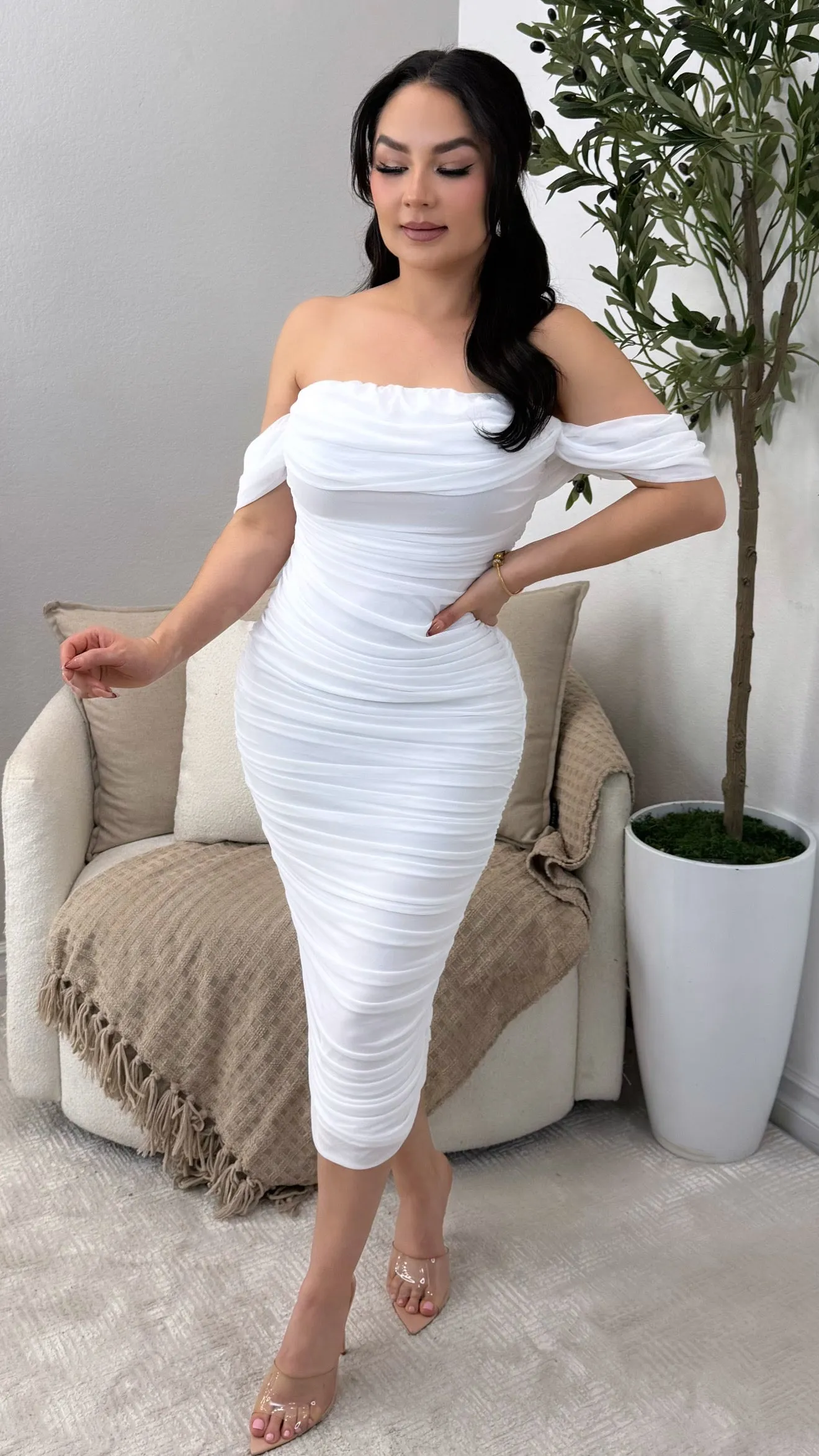 SASHA WHITE DRESS