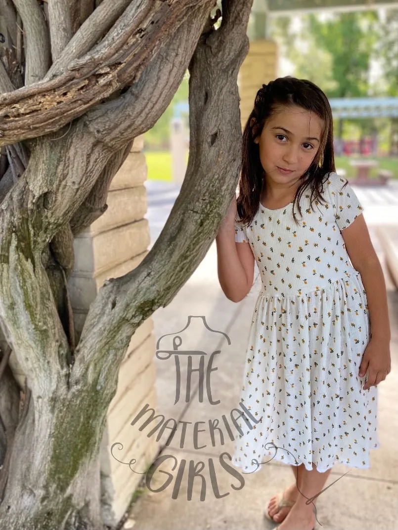 Savannah Dainty Floral Rib Knit