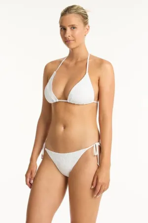 SEA LEVEL- WOMEN'S INTERLACE TIE SIDE SWIM BOTTOM