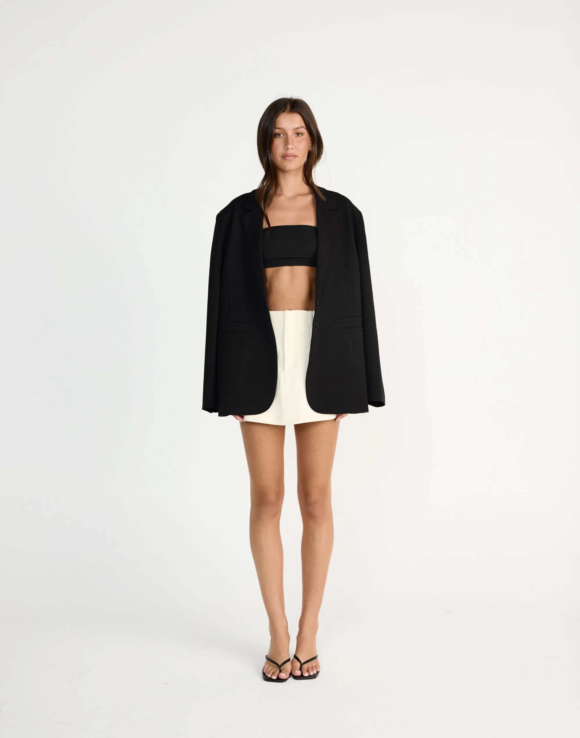 Sherin Mini Skirt (Cream)