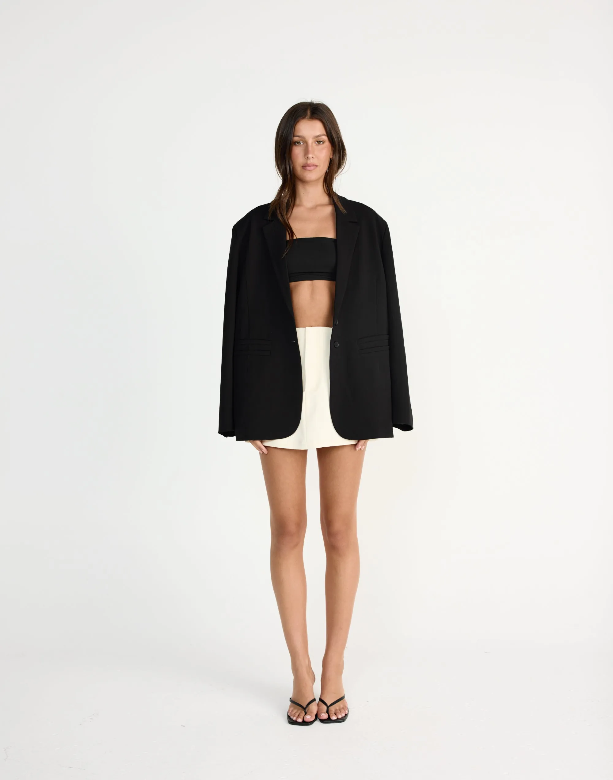 Sherin Mini Skirt (Cream)