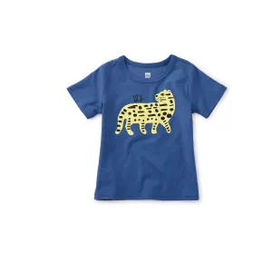 Short Sleeve Graphic Baby Tee - Ocelot