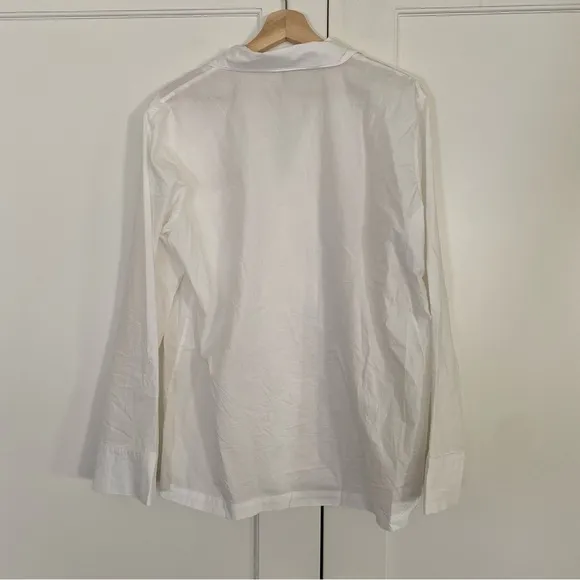 Skims Soft Sleep Top White