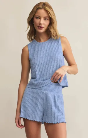 Sloane Rib Tank-Riviera