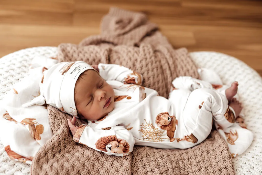 Snuggle Hunny Organic Growsuit - Lion