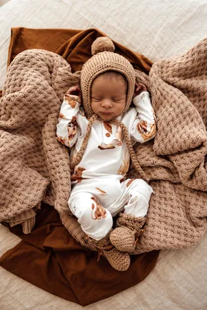 Snuggle Hunny Organic Growsuit - Lion