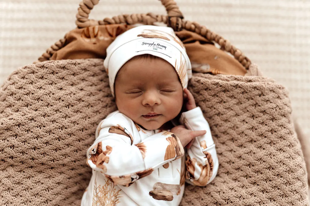 Snuggle Hunny Organic Growsuit - Lion