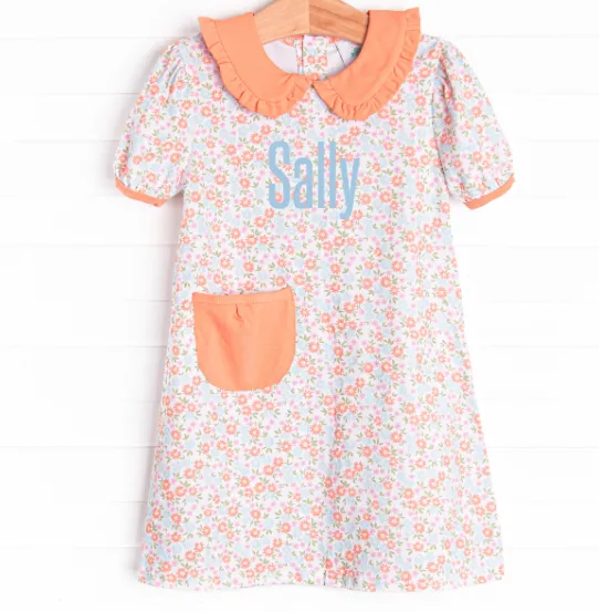 Soak Up the Sun Pocket Dress, Orange