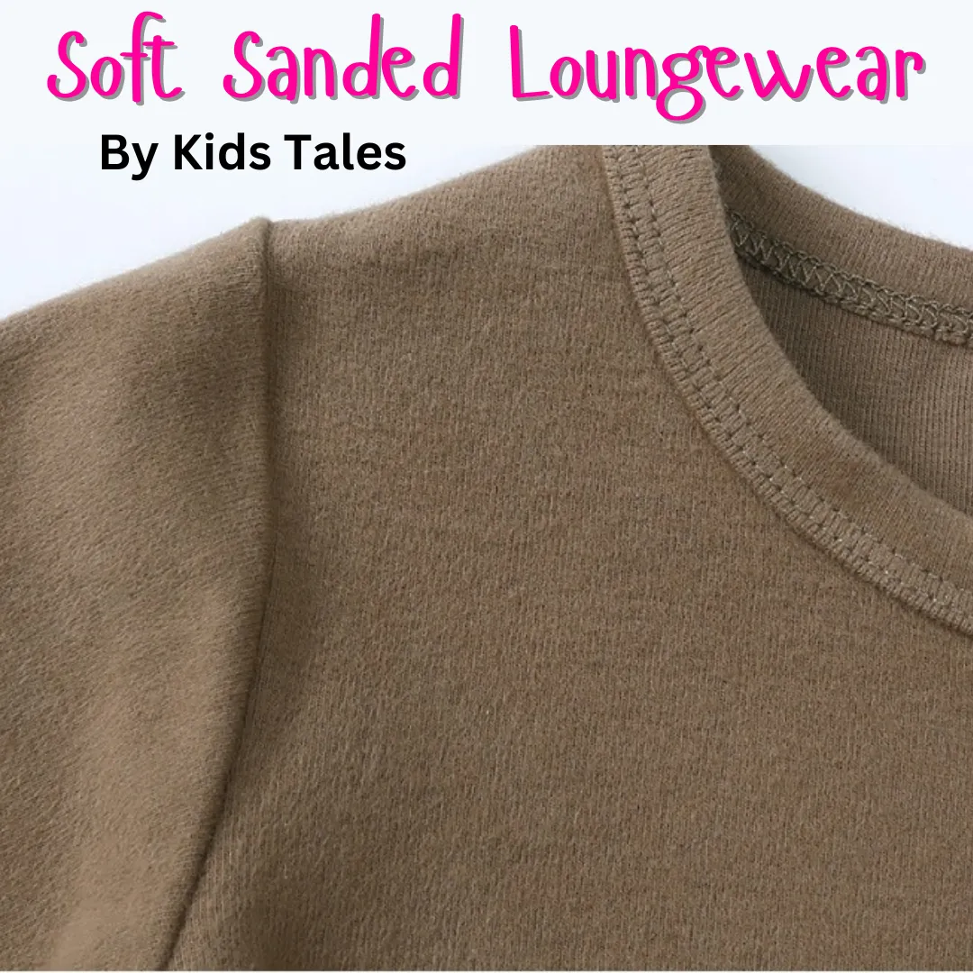 Soft Sanded Kids Tales Loungewear - Light Blue