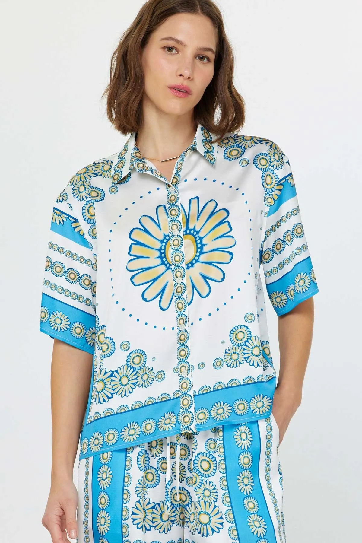 South Beach Bloom Blouse
