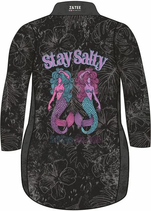 Stay Salty | Black Mermaid Lifestyle Fishing Dress ★Pre-Order★