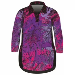 Stay Salty | Purple Pink Mermaid Lifestyle Fishing Dress
