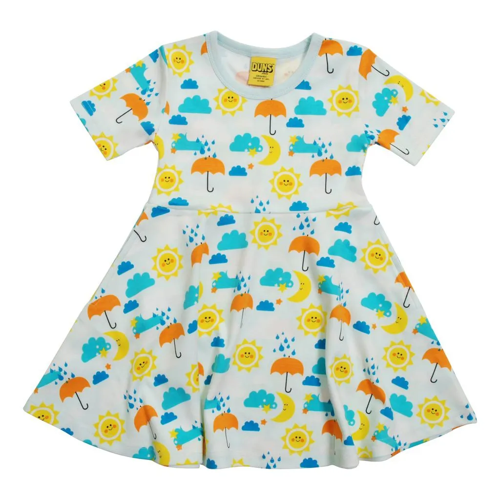 Sun And Rain Short Sleeve Skater Dress