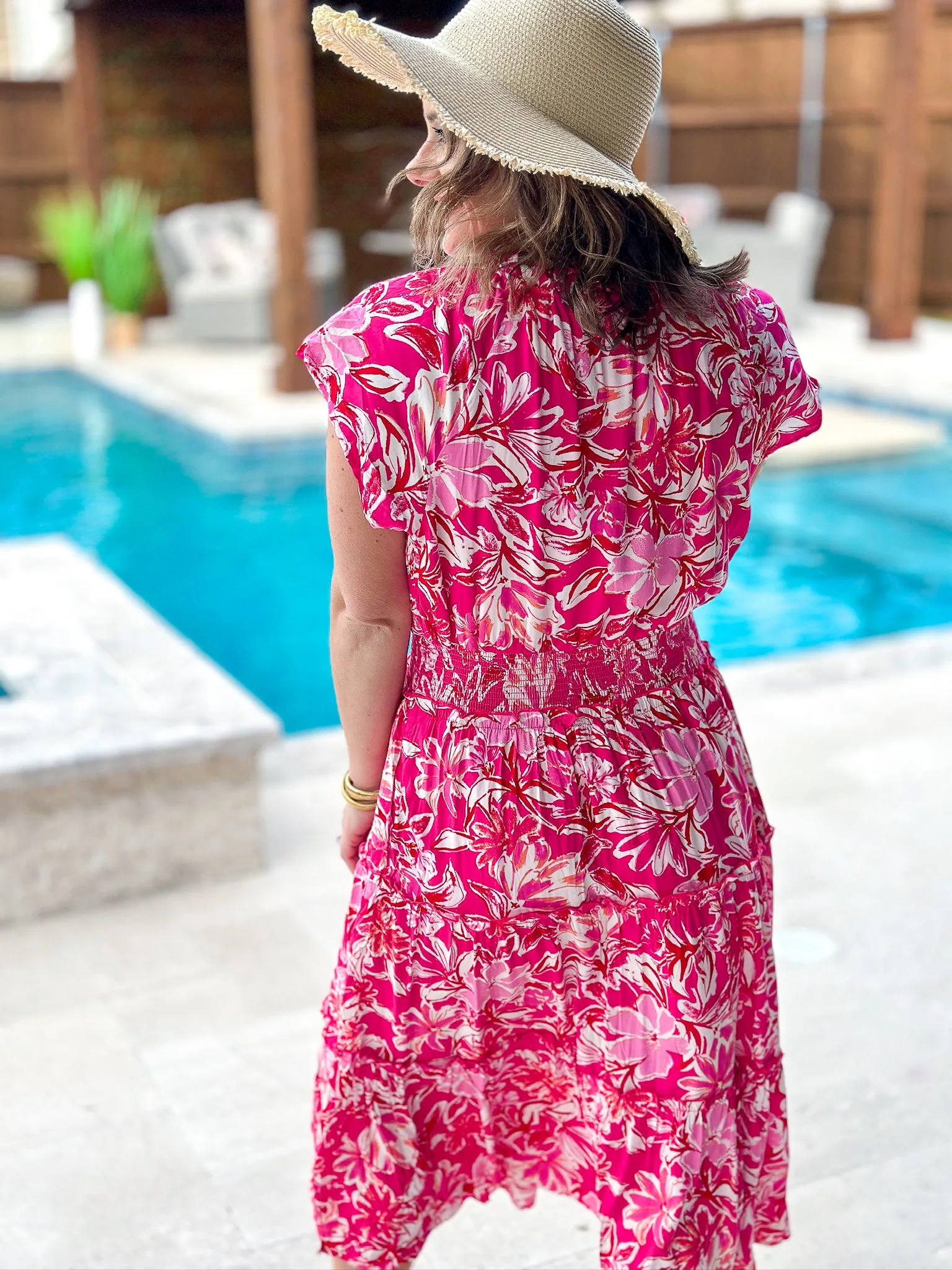 Sun Kissed Floral Maxi