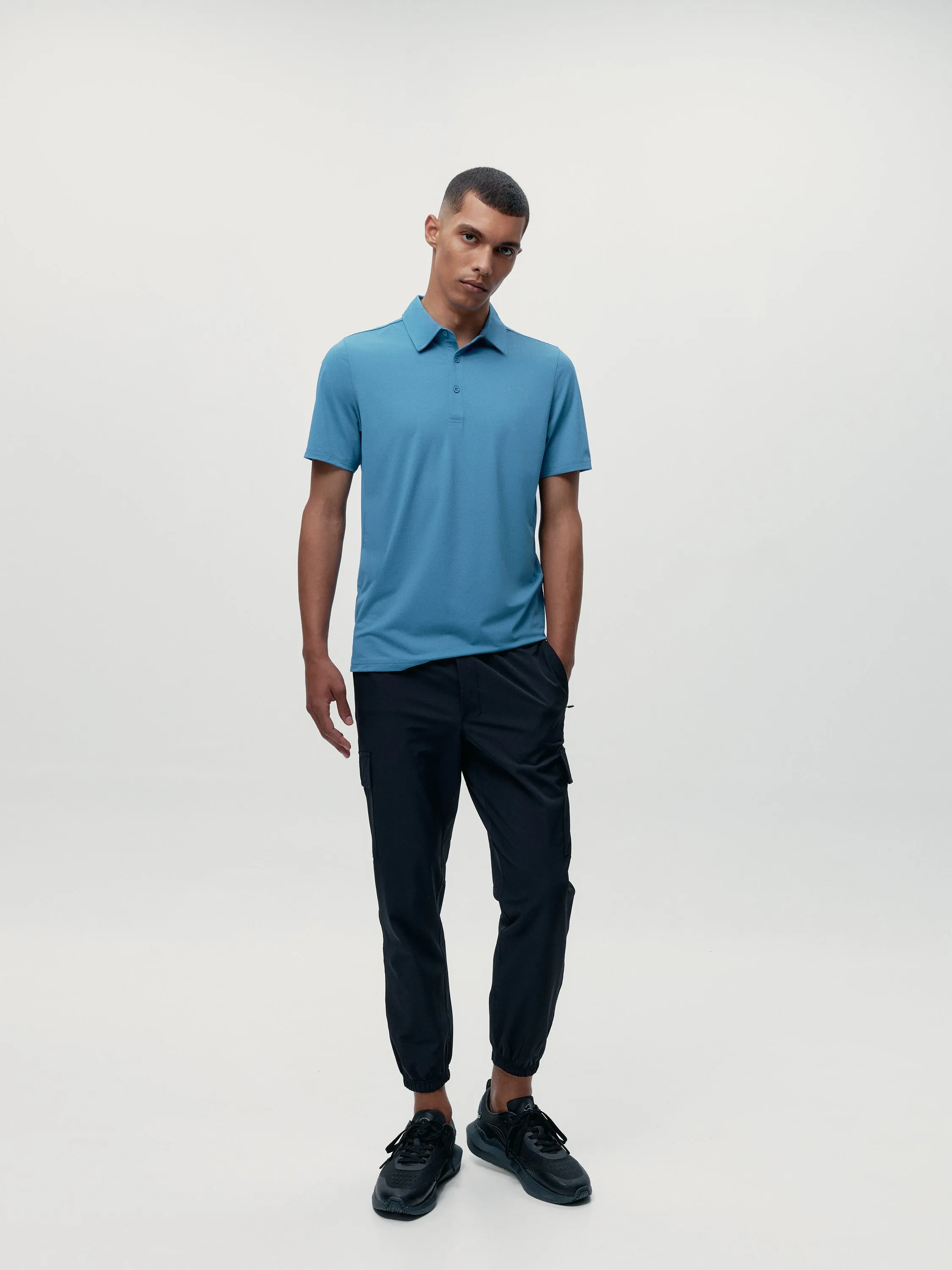 T-shirt Polo Sidney Celadon Blue