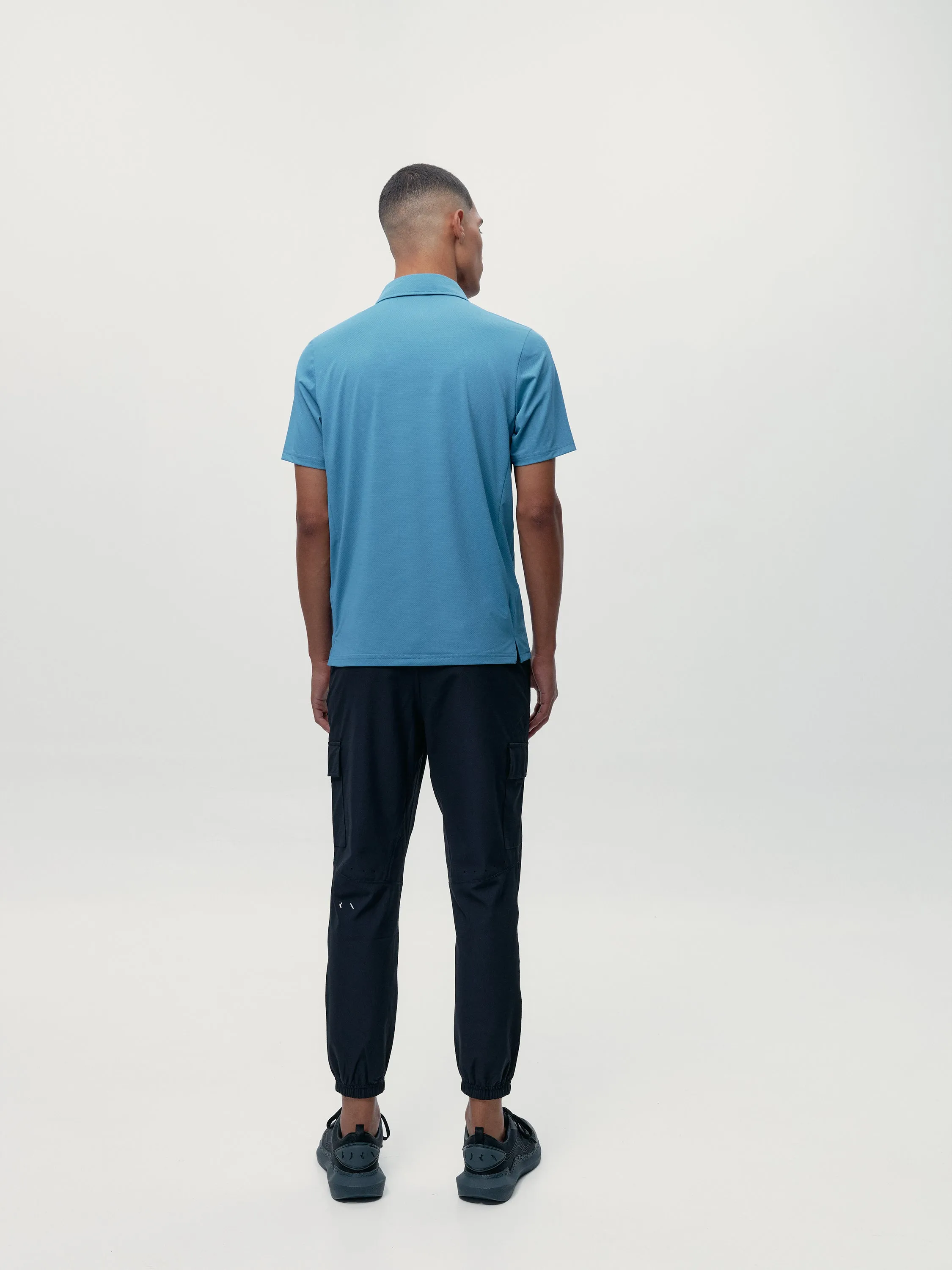 T-shirt Polo Sidney Celadon Blue