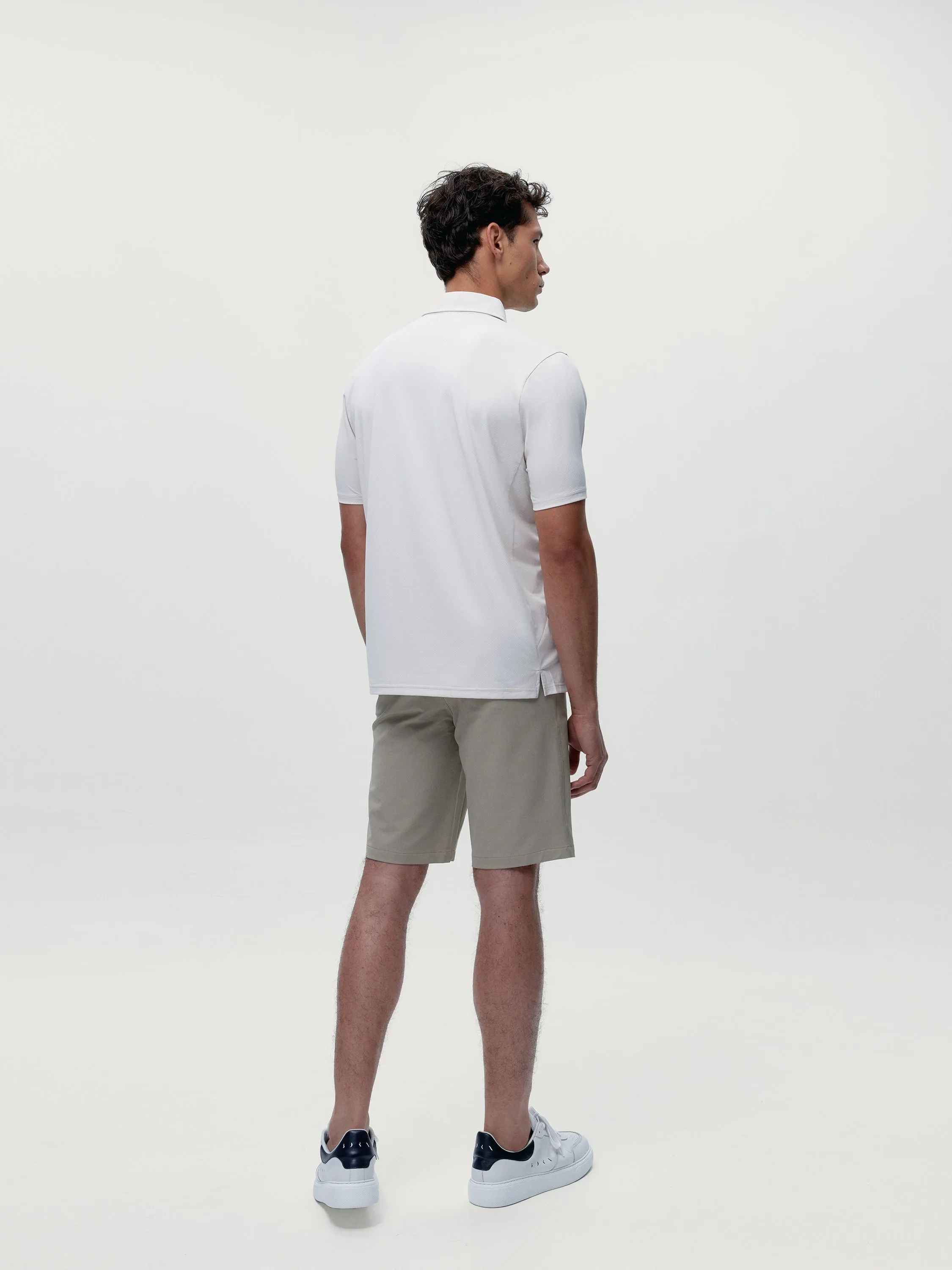 T-shirt Polo Sidney White Chalk