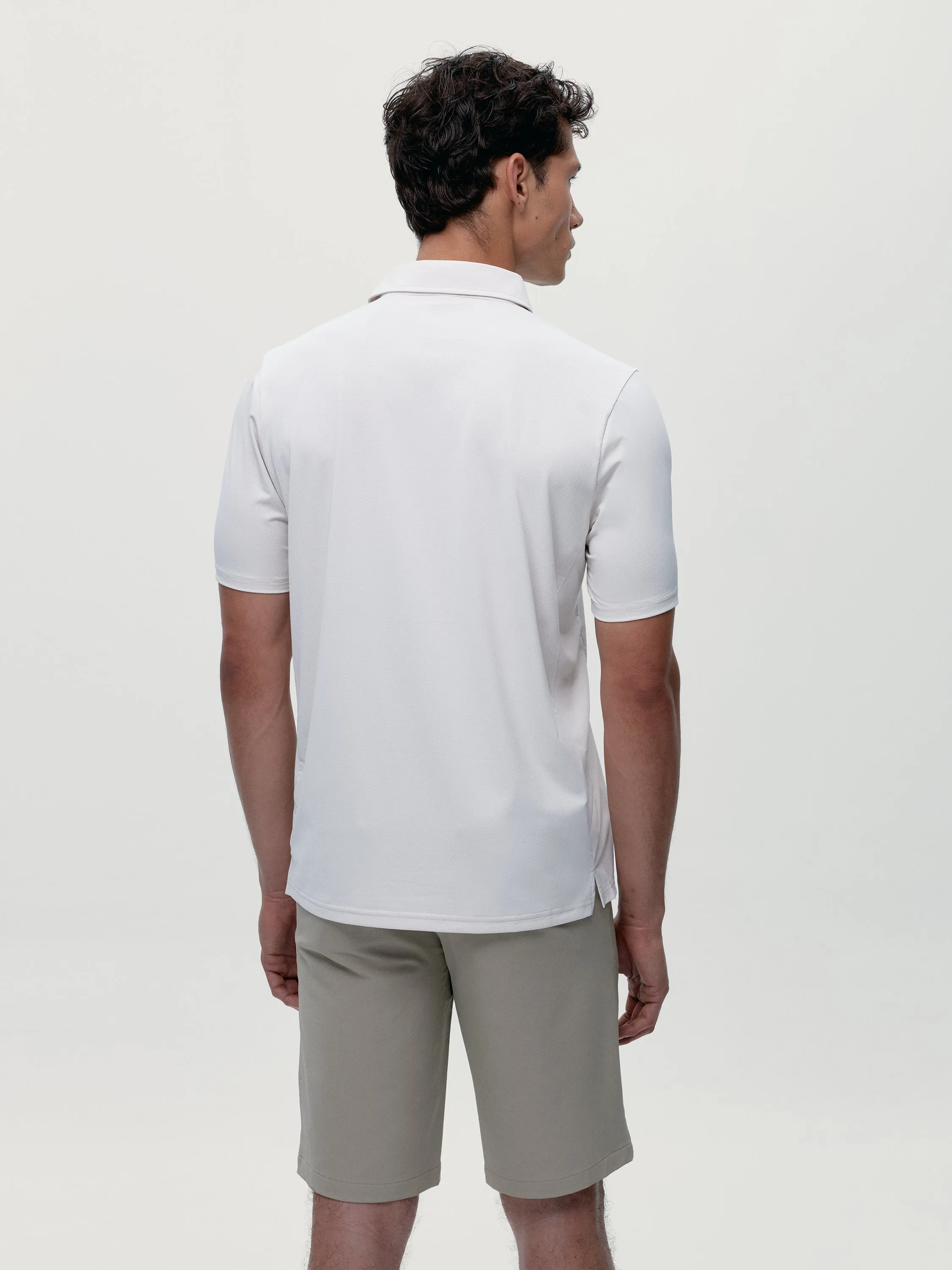 T-shirt Polo Sidney White Chalk
