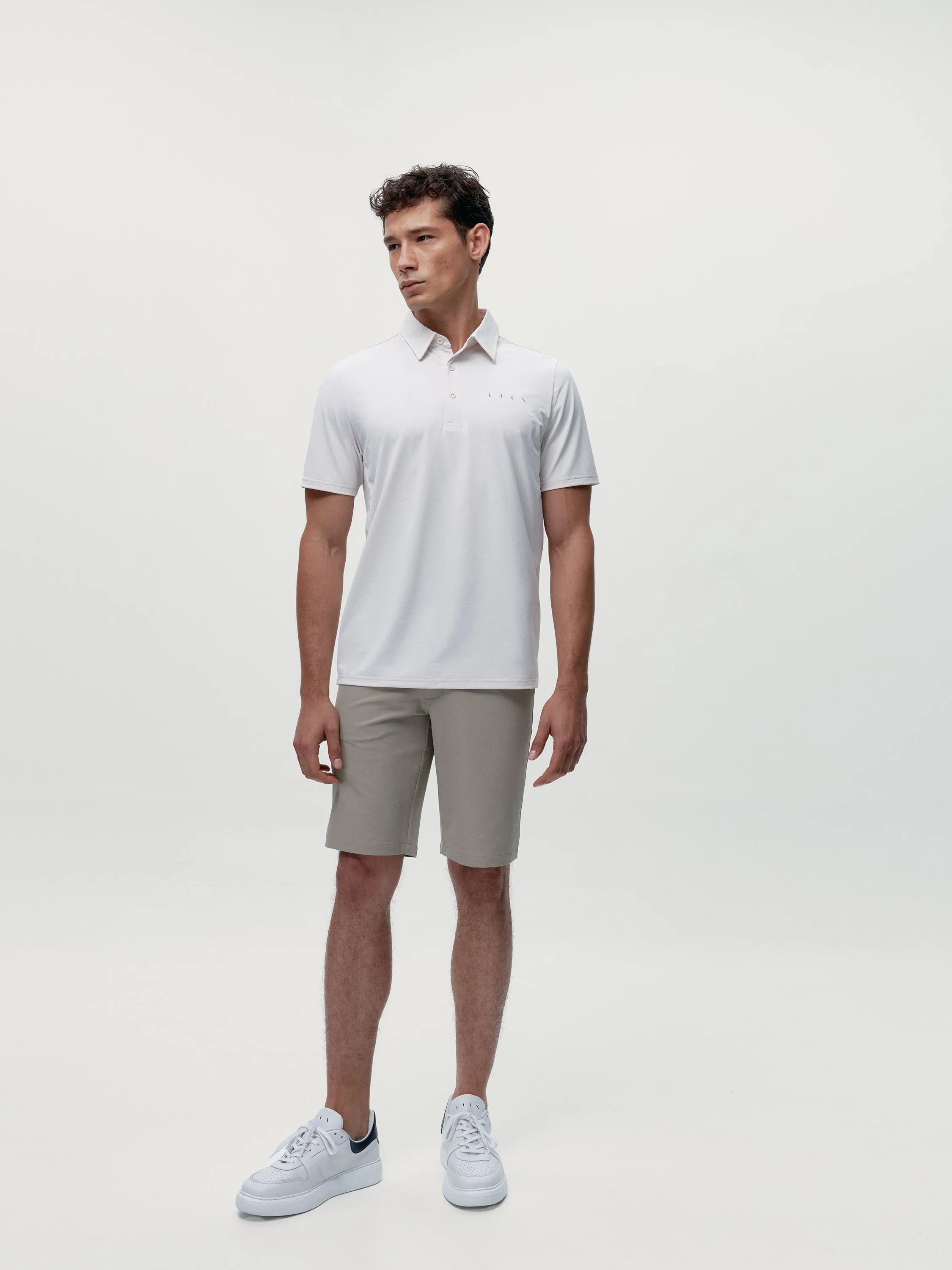 T-shirt Polo Sidney White Chalk
