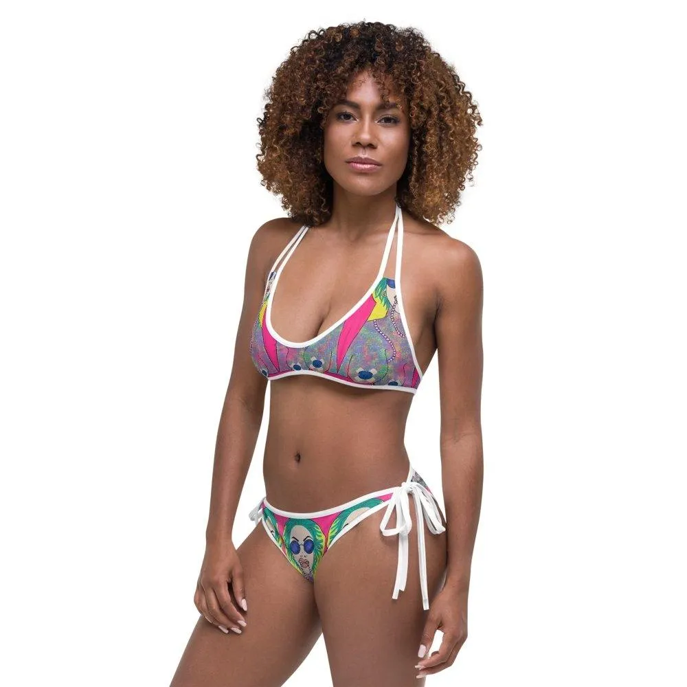 TetaFuera Two Piece Reversible Bikini