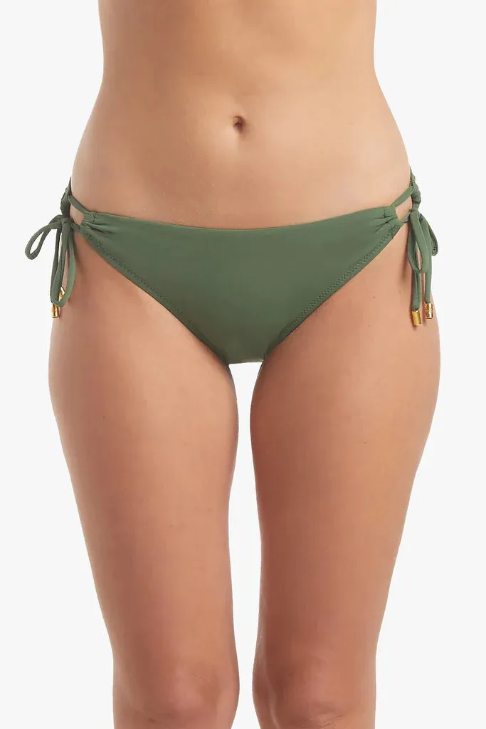 Textured Tunnel Tie-Side Swim Bottom