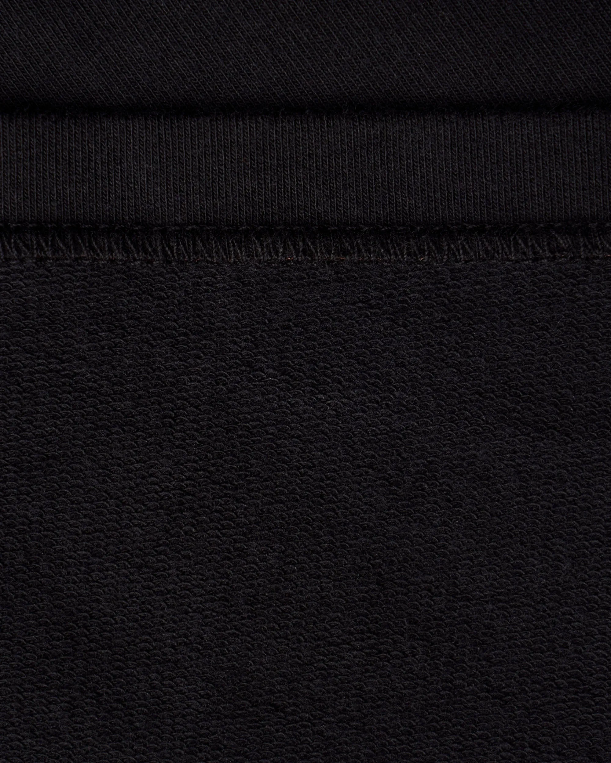 the terry tee - black