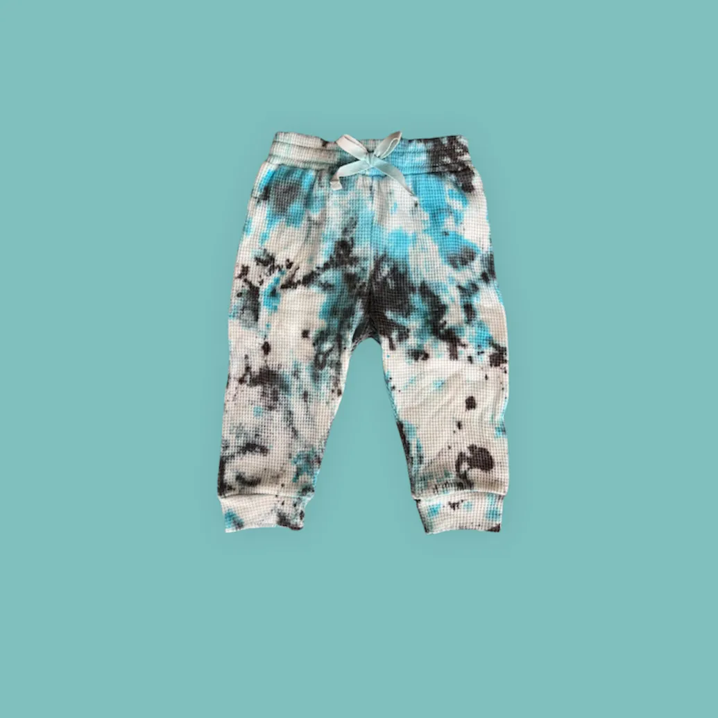 Toddler Blue Tie Dye Joggers