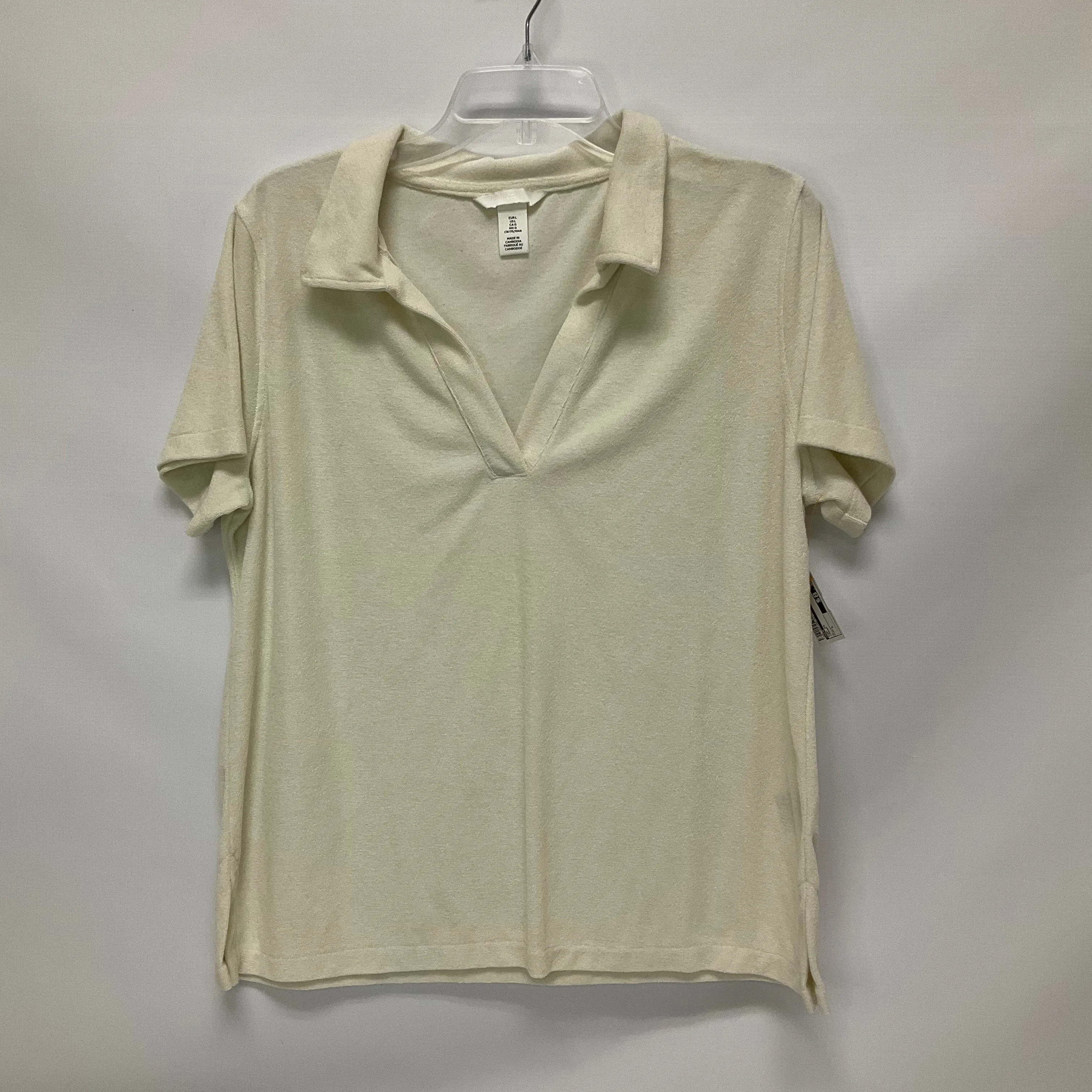 Top Short Sleeve By H&m  Size: L