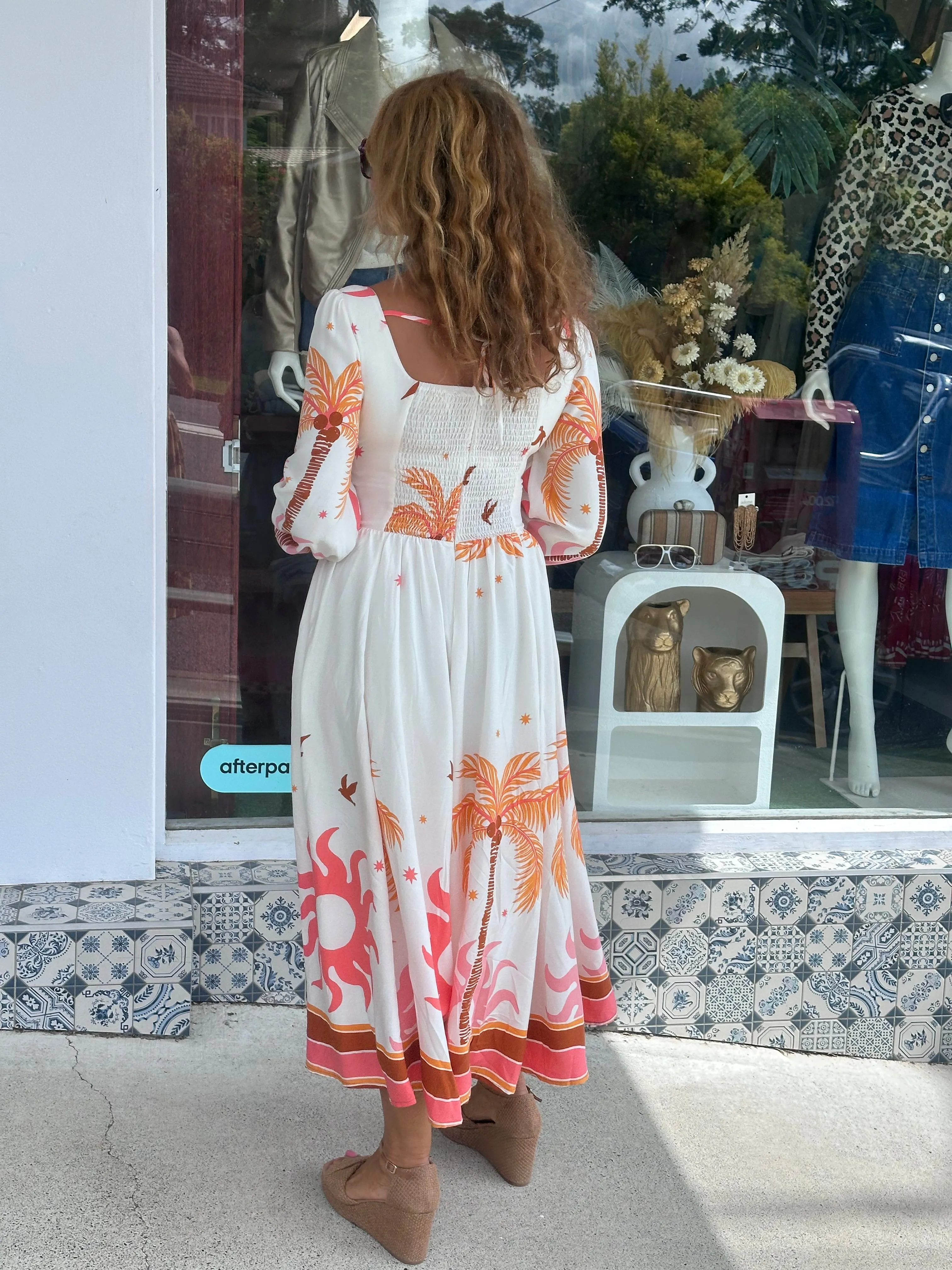 Tropics Sun Maxi Dress