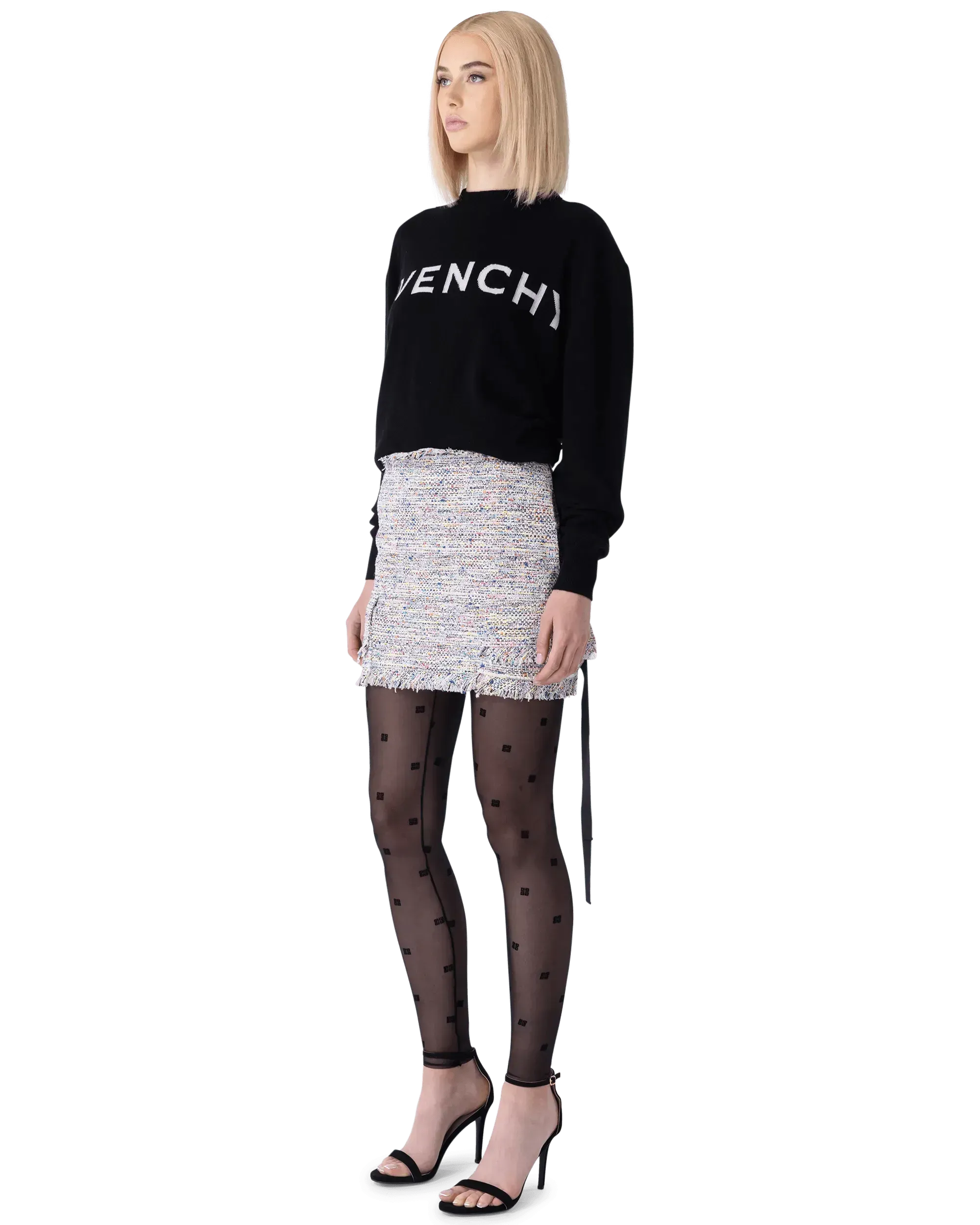 Tweed Mini Skirt