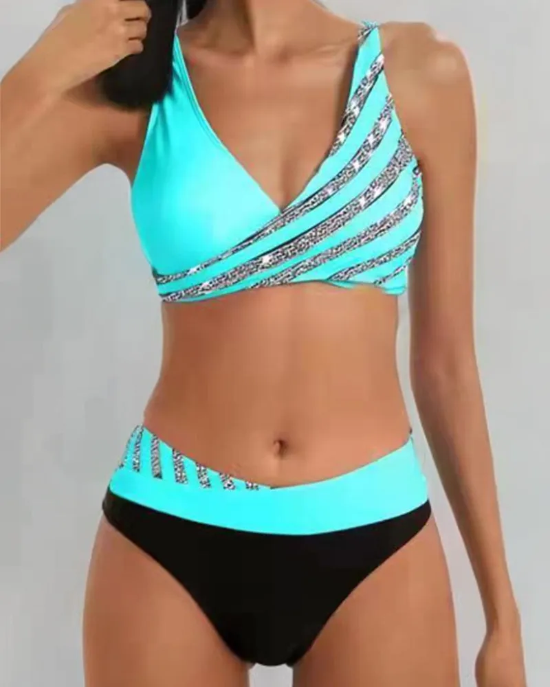 Twilla | Warm printed Boho Bikini